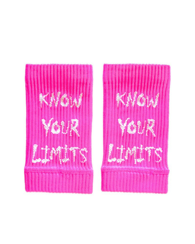 Muñequera Deportivas Largas (Rosa) | Las muñequeras deportivas de alto rendimiento están fabricadas con una mezcla de 92% pol...