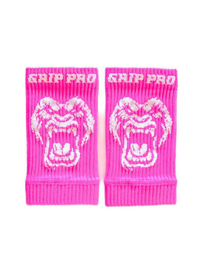 Muñequera Deportivas Largas (Rosa) | Las muñequeras deportivas de alto rendimiento están fabricadas con una mezcla de 92% pol...
