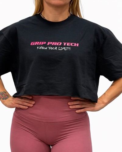Camiseta oversize crop top (rosa) | Camisetas oversize 100% algodón Camiseta Oversize de manga corta. Una combinación perfect...